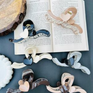 Bofeini Heart Hair Claws