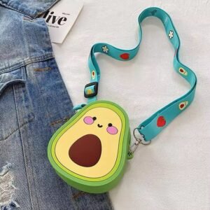 Silicone Avocado Sling Bag