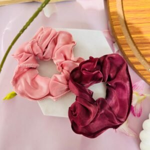 Silky Scrunchies (Pack of 2)