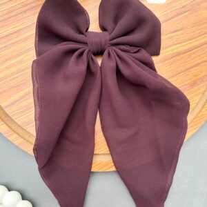 Chiffon Hair Bow Clips