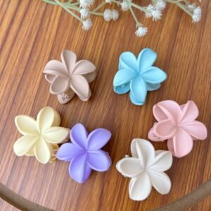 Flower Hair Claws (Pack of 4)