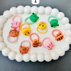 Cute Cartoon Mini Hairties (Pack of 10)