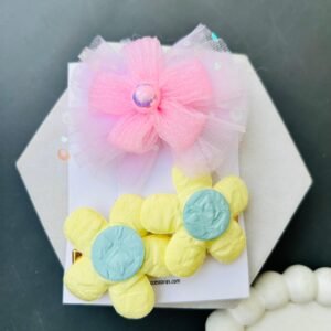 Daisy Daydream Hair Clips Card