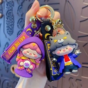 Kill the Wolf Silicone Doll Keychain
