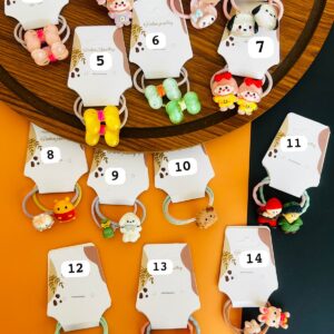 Cartoon Hairties pair