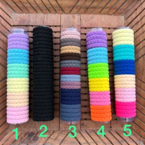 Self Patterned Rubberband Bottle