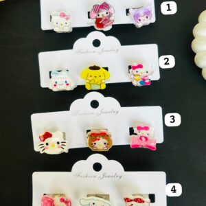 Kuromi Kitty Hair Claws Set (Pack of 3)