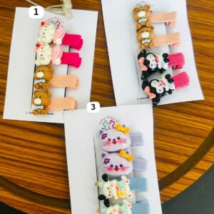 Kuromi Cartoon Hair Clips Combo Card