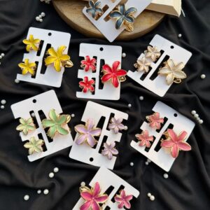 Metallic Flower Combo Set