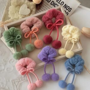 Furr Pompom Hairties
