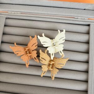 Small Butterfly Hair Claws (Pack of 3)
