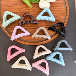 Pastel Geometric Hair Claws