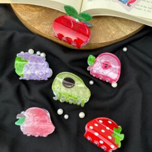 Fruity Acrylic Hair Claws