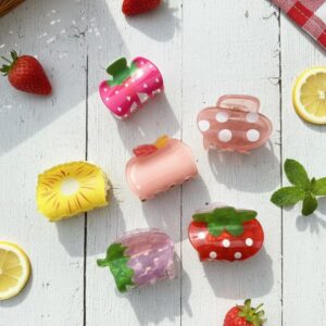 Fruity Acrylic Hair Claws