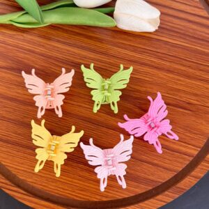 Small Butterfly Hair Claws