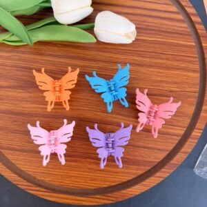 Small Butterfly Hair Claws