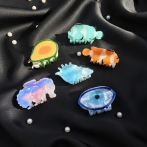 Aquatic Animals Acrylic Hair Claws