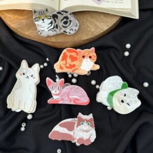 Animal Cats Acrylic Hair Claws