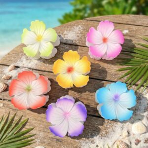 Matte finish Hibiscus Flower Hair Claw