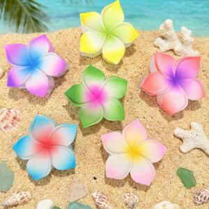 Matte finish Flower Hair Claw