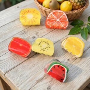 Fruity Acrylic Hair Claw