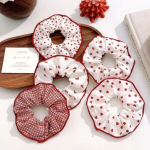 Valentine Large Scrunchies