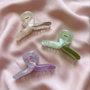 Marble printed Hair claws (Pack of 3)