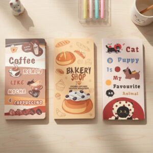Coffee Bakery Sticky Notes (440 pcs)