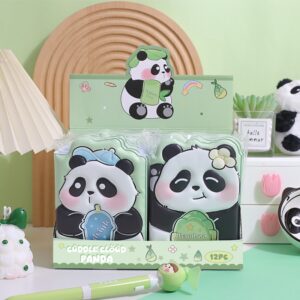 Panda Puffy Diaries (9x11.5 cm)