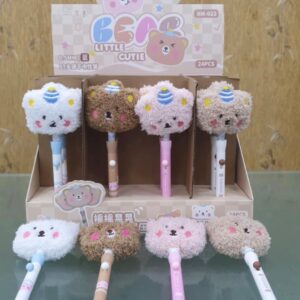Kawaii Plush Bear Gel Pens