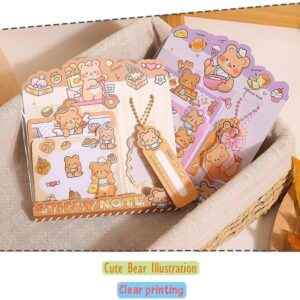 Pudding Bear Sticky Notes Set
