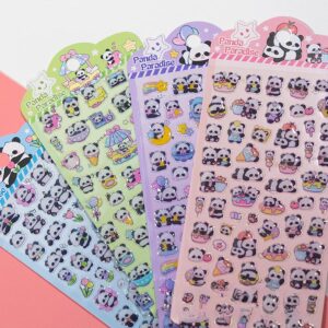 Panda Stickers Sheet