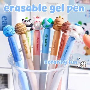 Animals theme Eraseable Gel Pens (Pack of 4)