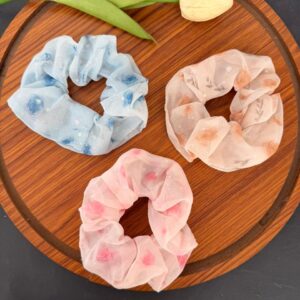 Chiffon Scrunchies
