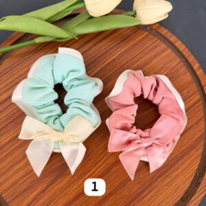 Premium Scrunchies (Pack of 2)