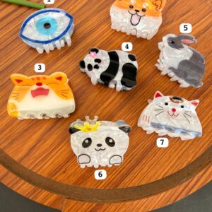Animal theme Acrylic Hair Claws