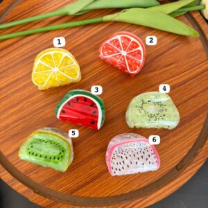 Fruity Acrylic Hair Claws