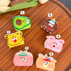 Cartoon Acrylic Hair Claws