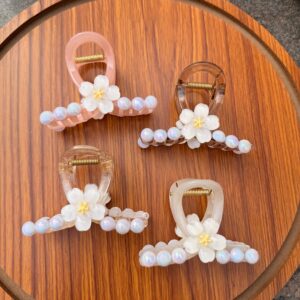 Flower Hair Claw