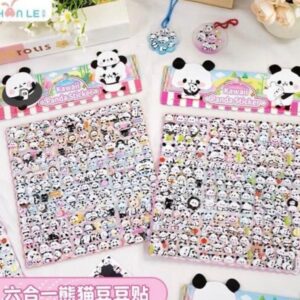 Jumbo Panda Stickers pack (Pack of 2)