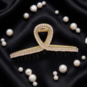 Embellished Infinity Metal Hair Claw