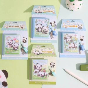 Mini Panda Pocket Diary with lock