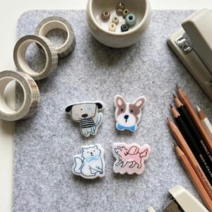 Cartoon mini Claws (Pack of 4)