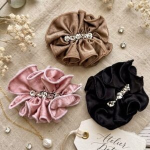 Korean Embellished Bow Clip