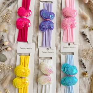 Sequin Bow Headband